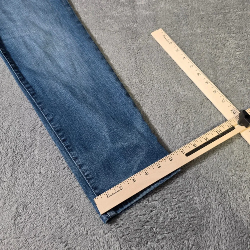 Esprit‎ Mens W31 Relaxed Fit Jeans Blue Distressed Medium Wash Straight Leg